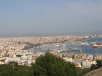 Palma de Mallorca - Blick vom Castell de Bellver